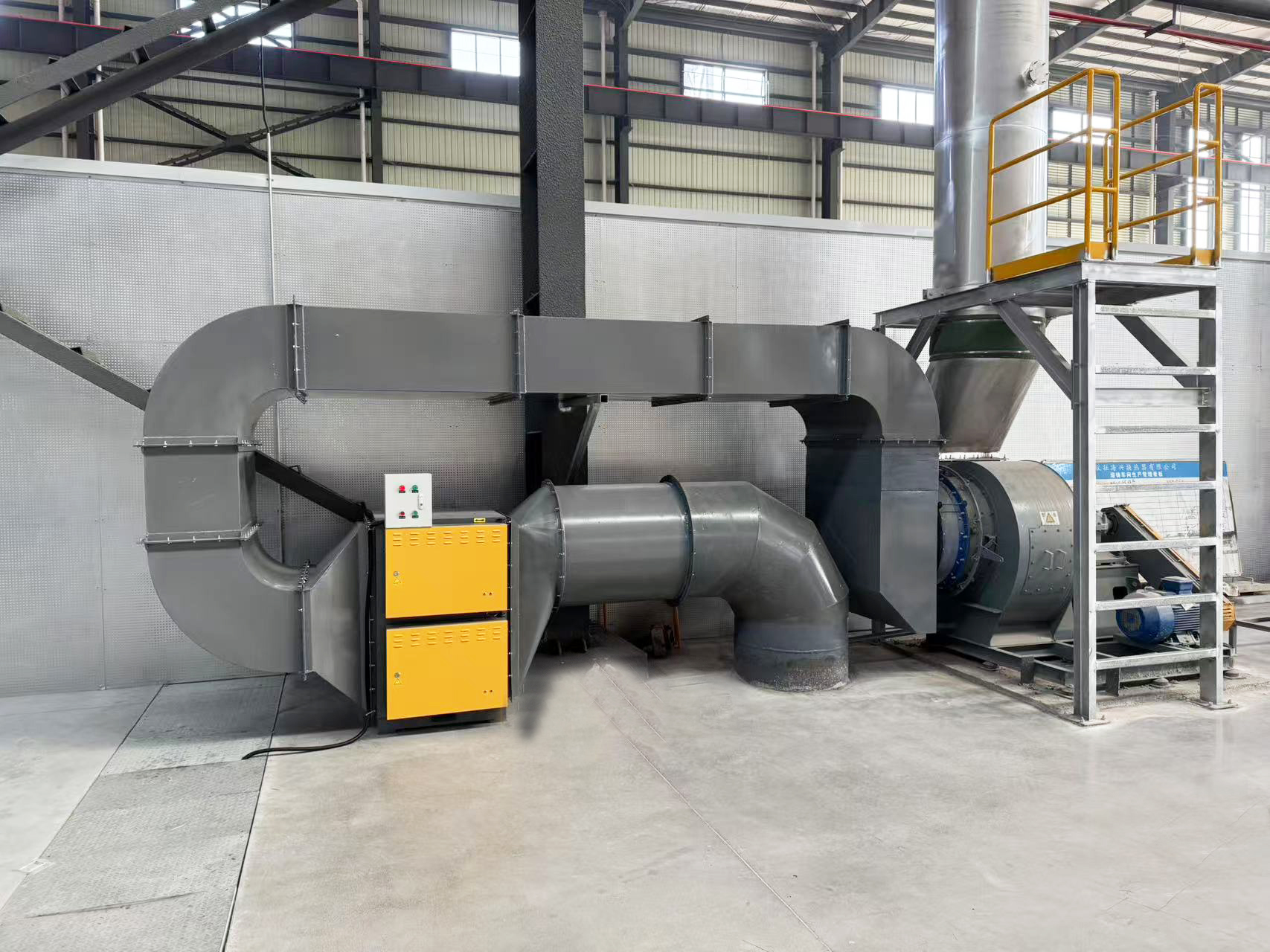 江蘇一工廠油煙凈化項目